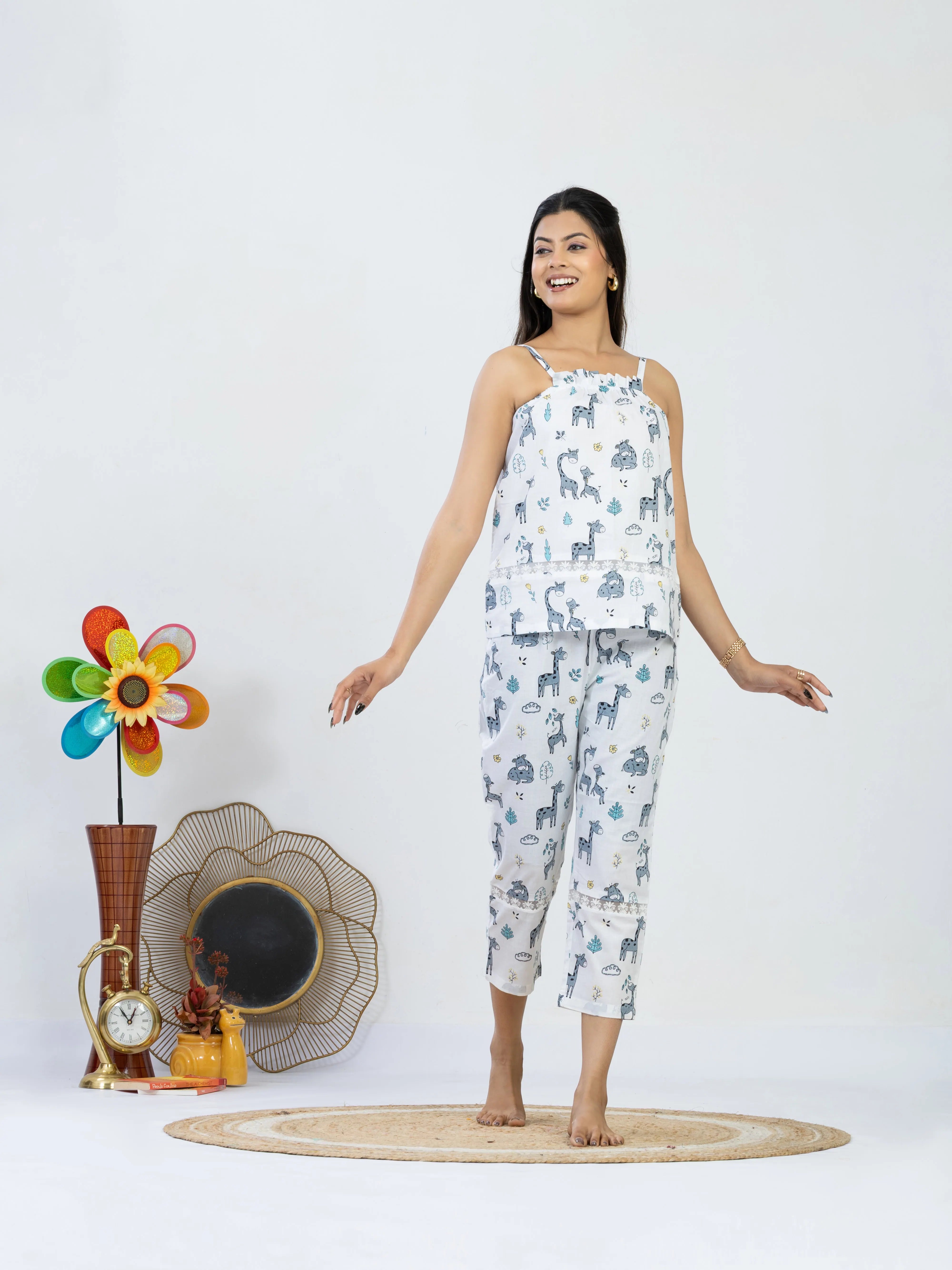 आभा | Beach Cover-Up Style Co-ord Set