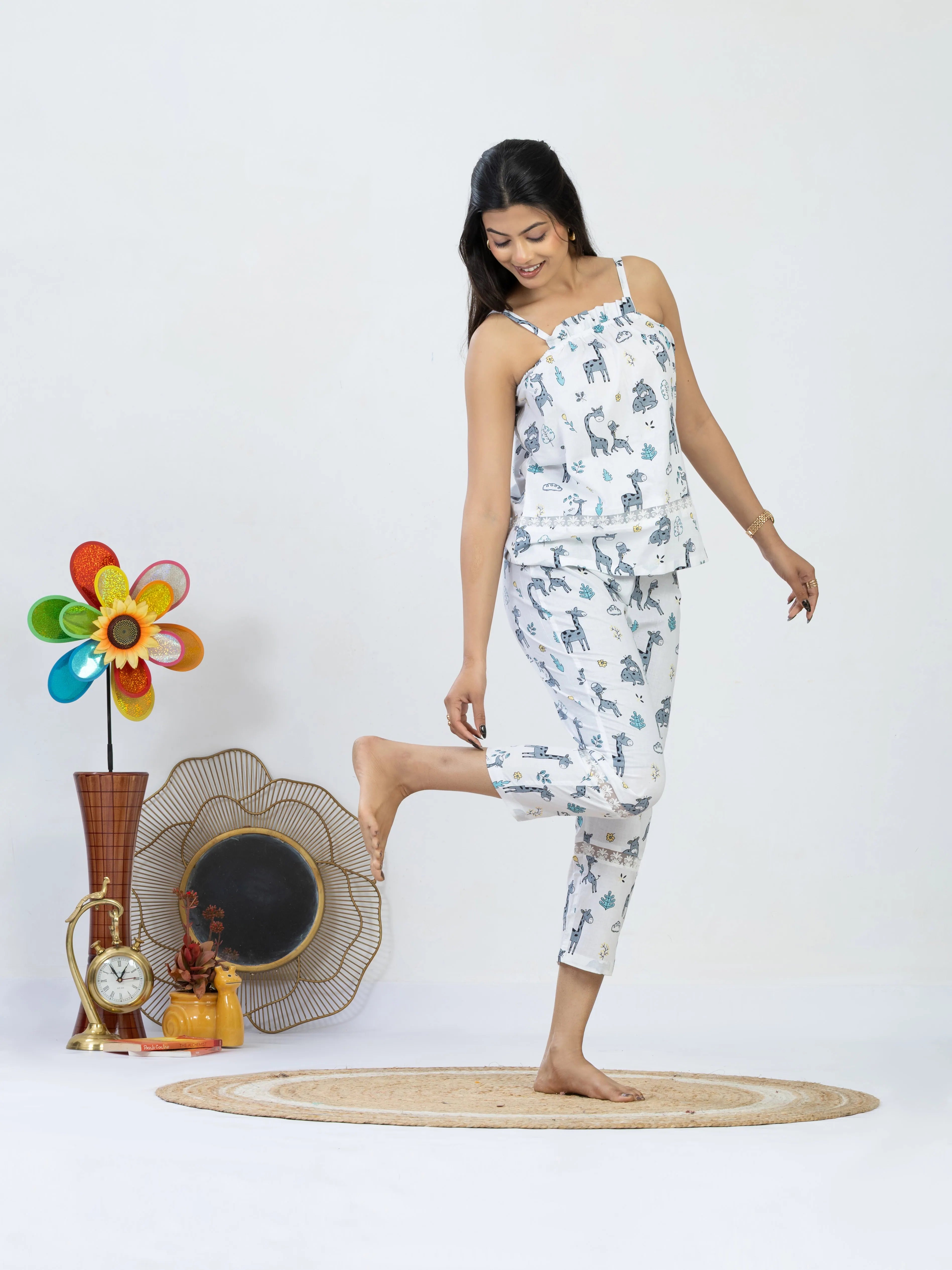 आभा | Beach Cover-Up Style Co-ord Set