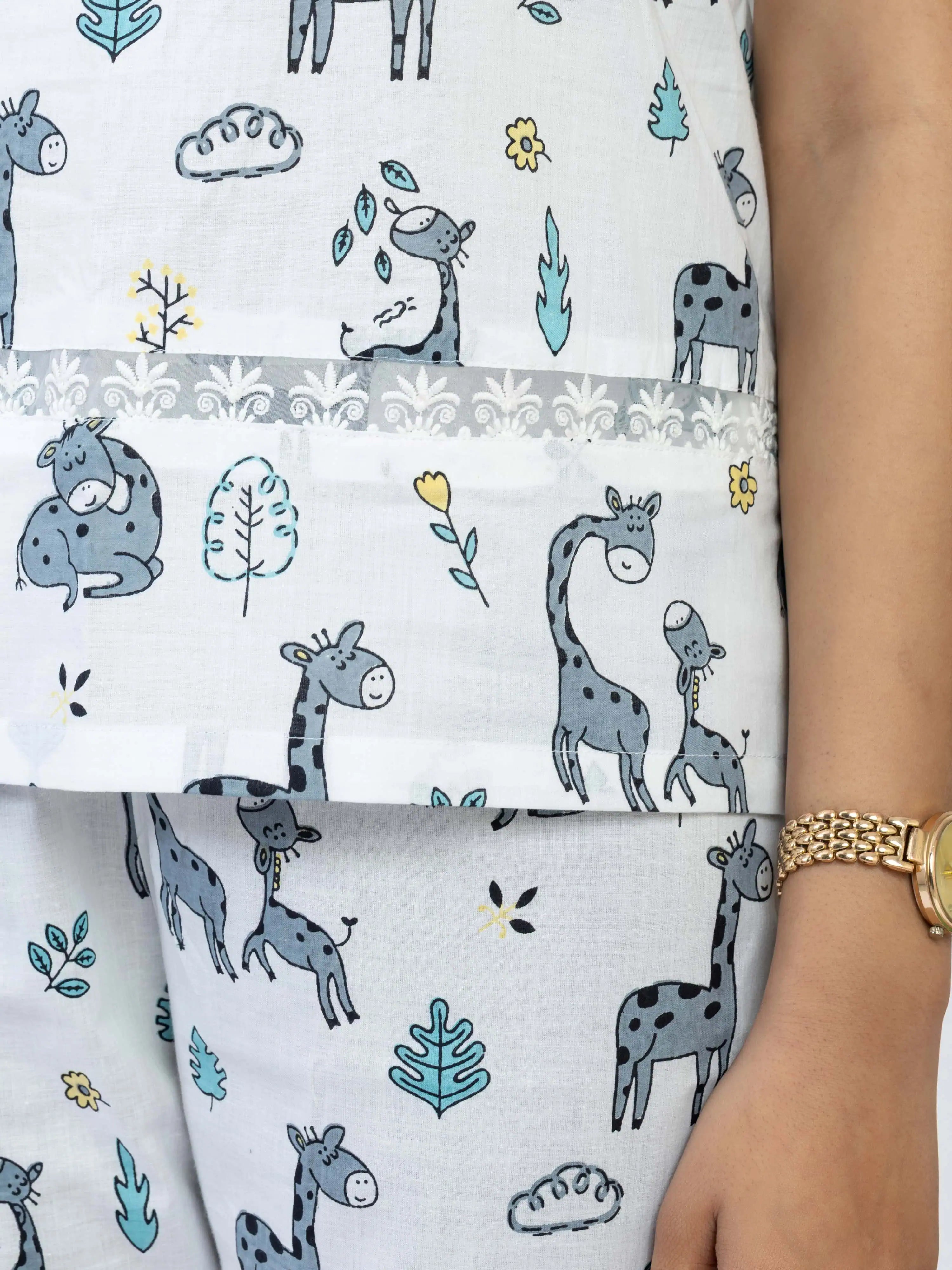 आभा | Beach Cover-Up Style Co-ord Set